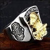 Bague militaire parachutiste