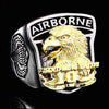 Bague militaire parachutiste