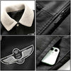 Blouson aviateur noir