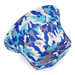 Bob camouflage bleu