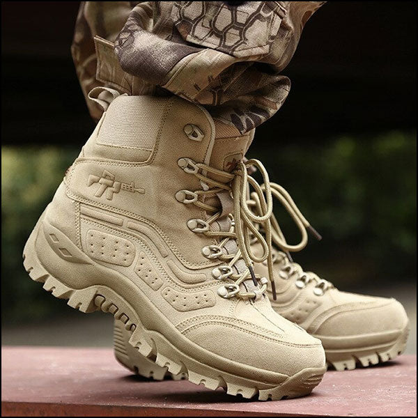Botte de combat militaire homme