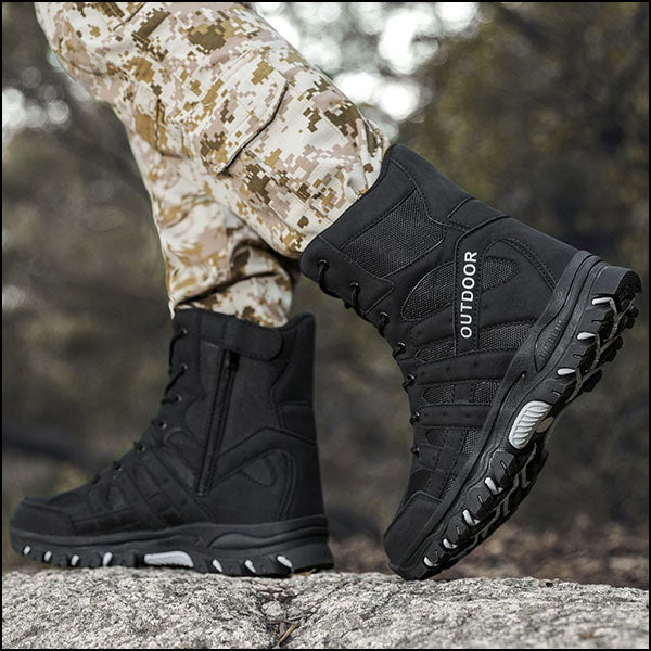 Botte militaire imperméable