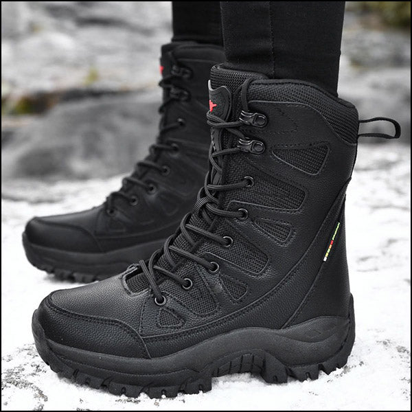 Botte militaire noir