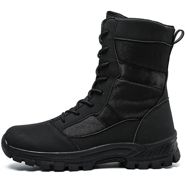 Botte militaire noir homme