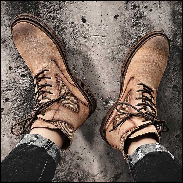 Bottes militaire vintage