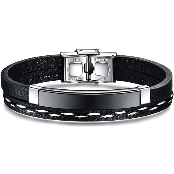 Bracelet avec plaque militaire