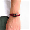 Bracelet militaire corde