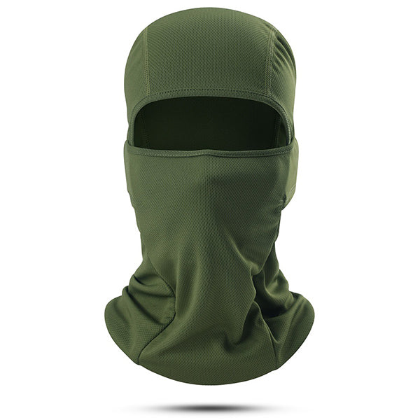 Cagoule vert militaire