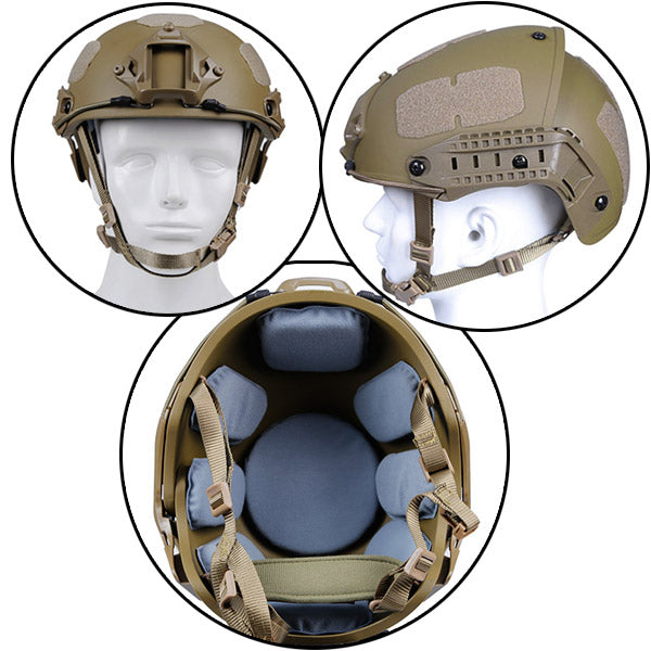 Casque léger militaire