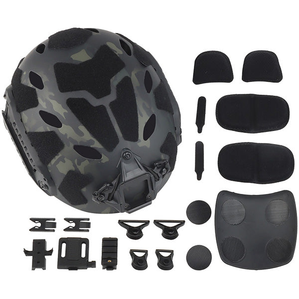 Casque militaire camouflage