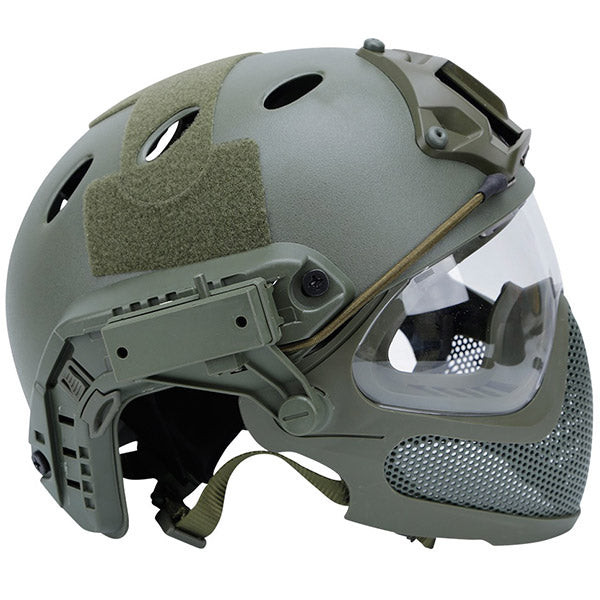 Casque militaire intégral