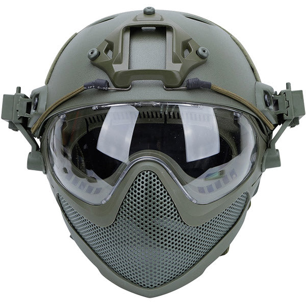 Casque militaire intégral