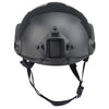 Casque militaire noir