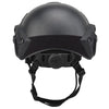 Casque militaire noir