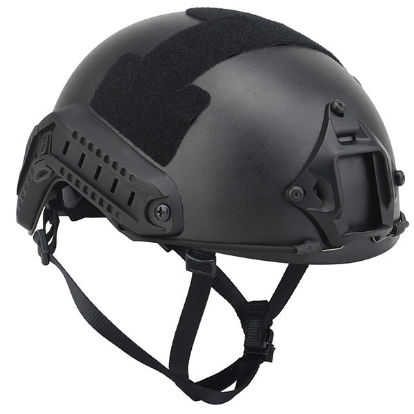 Casque militaire noir