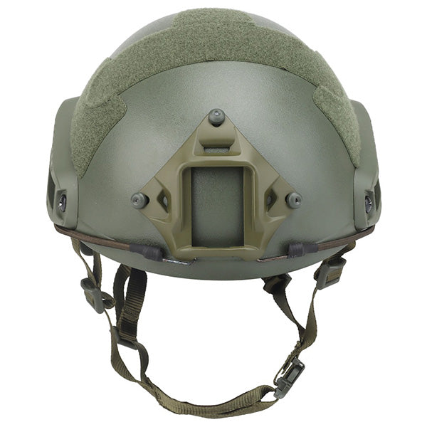 Casque vert militaire