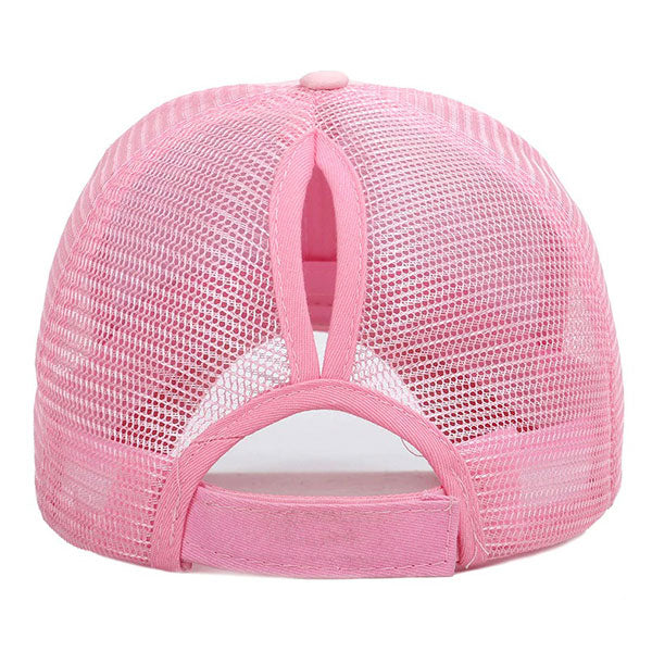 Casquette avec trou pour queue de cheval