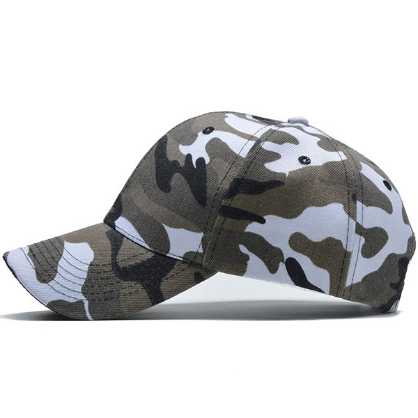 Casquette imprimée camouflage