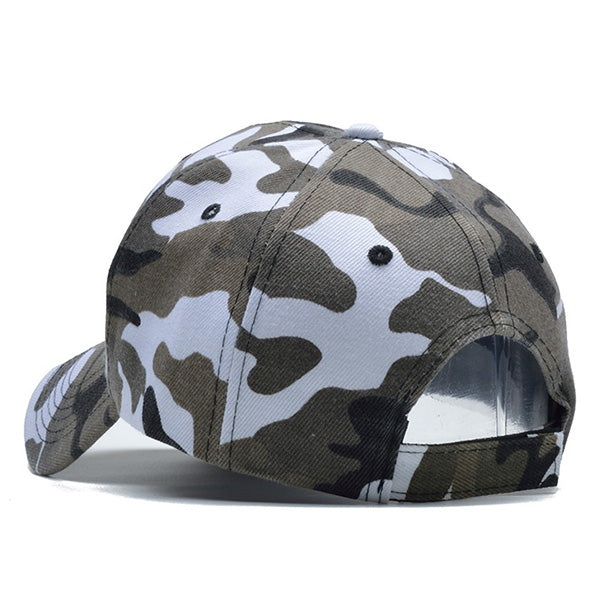 Casquette imprimée camouflage