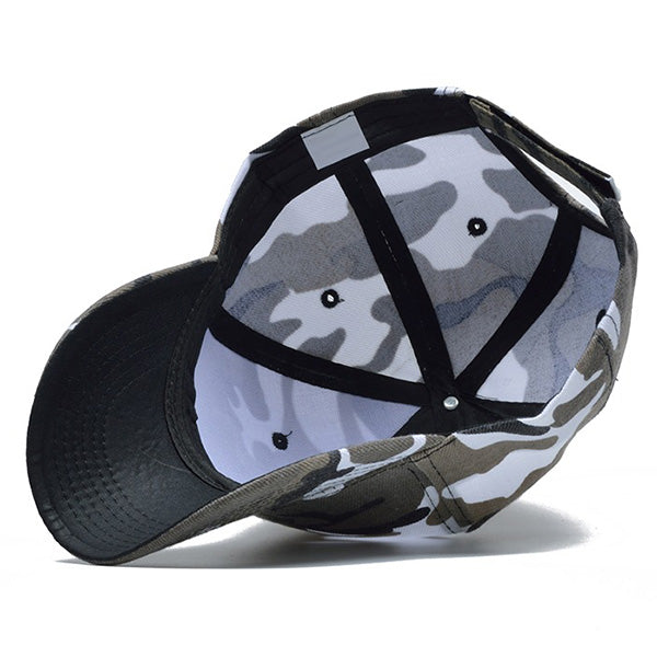 Casquette imprimée camouflage