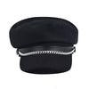 Casquette marin femme noir