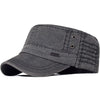 Casquette militaire noire homme