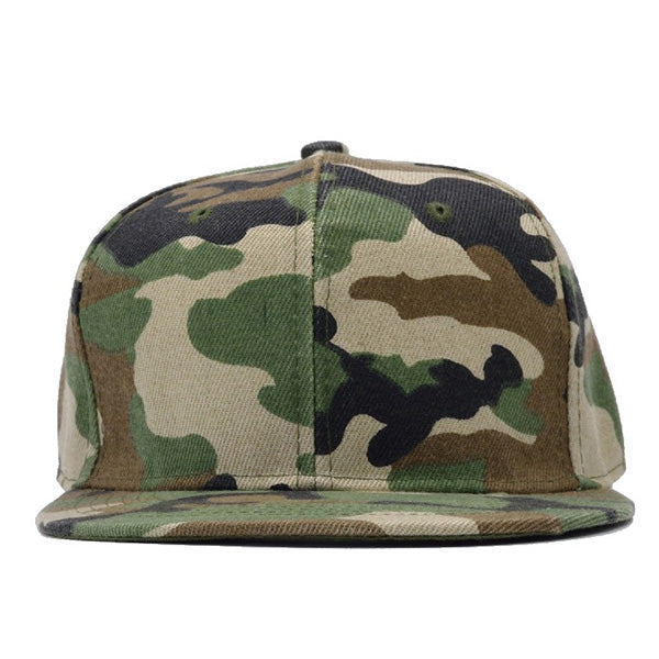 Casquette snapback camo