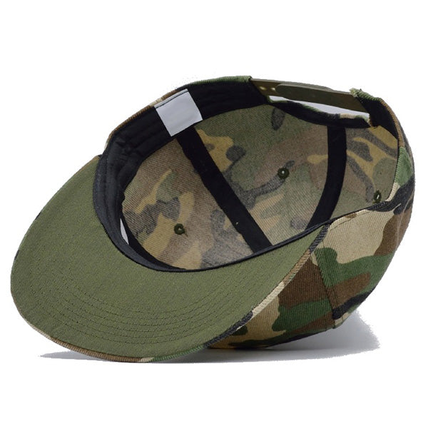 Casquette snapback camo