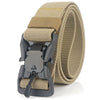 Ceinture militaire beige