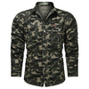 Chemise camouflage militaire homme