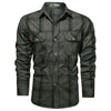Chemise militaire homme vintage