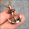 Collier ancre marine