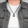 Collier ancre marine