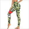 Legging camouflage vert