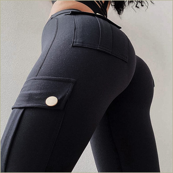 Legging cargo femme