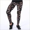 Legging motif militaire