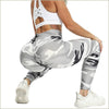 Legging sport camouflage femme