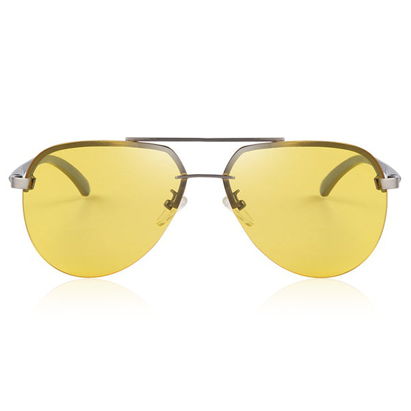 Lunette aviateur verre jaune