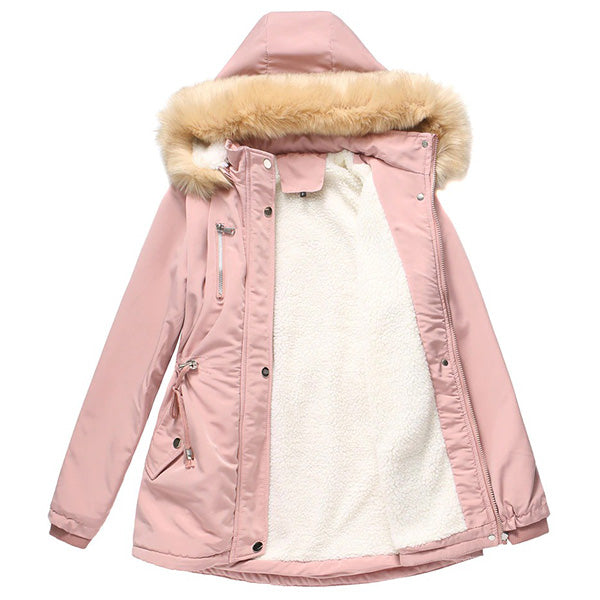 Manteau parka militaire femme