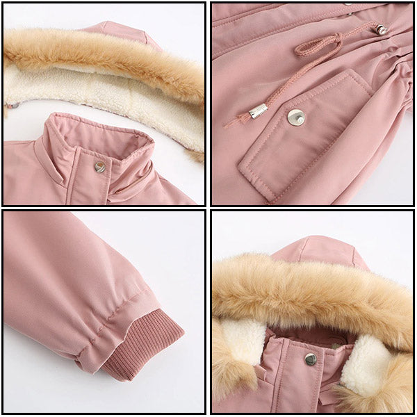 Manteau parka militaire femme