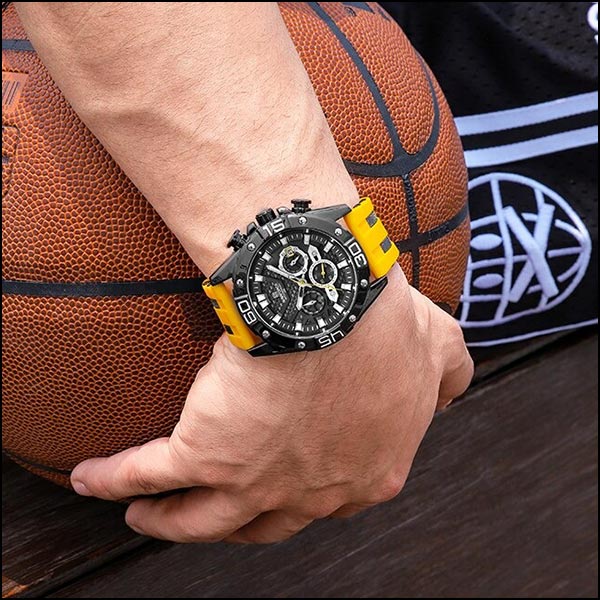 Montre aviateur chronographe