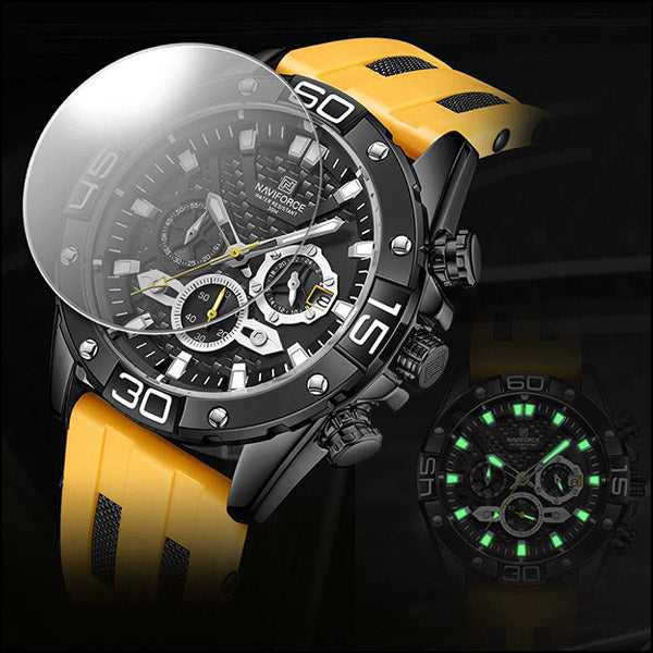 Montre aviateur chronographe