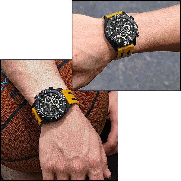 Montre aviateur chronographe