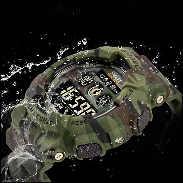 Montre camouflage militaire digital