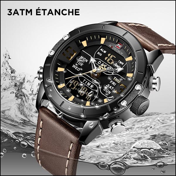 Montre militaire étanche