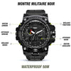 Montre militaire noir