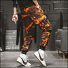 Pantalon camo orange homme