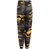 Pantalon camouflage jaune femme