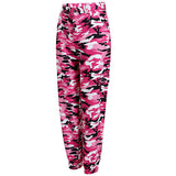 Pantalon camouflage rose femme