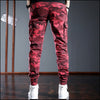 Pantalon camouflage rouge homme